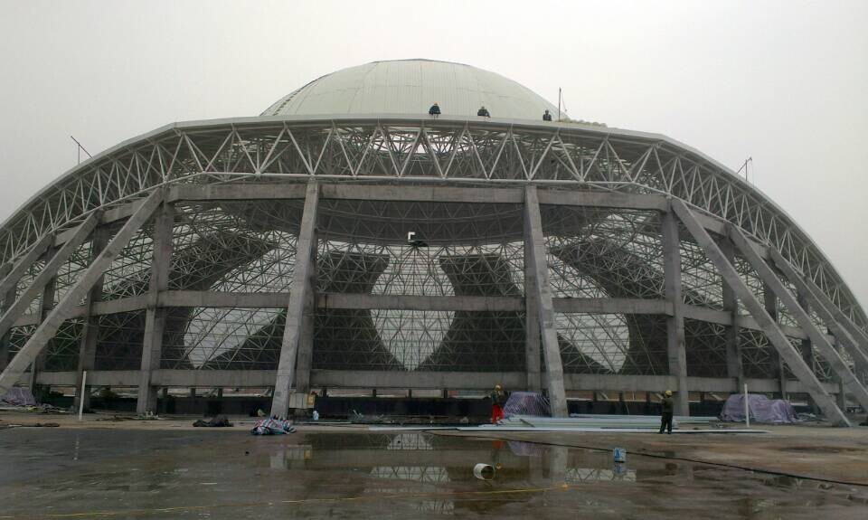 沈阳温泉馆网架工程